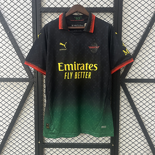 25-26 AC Milan Co-Branded Edition Jersey S-4XL